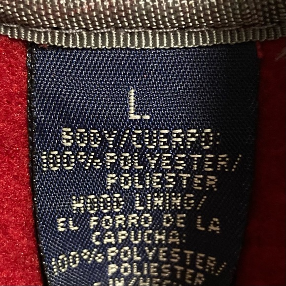 NWOT Vintage Basic Editions Heavyweight Hooded Fleece Jacket Coat Men's L - Picture 10 of 11